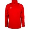 Gilbert Quest II Fleece -maiddlebury shop RCGG18Top 20Quest 202 20Mens 20Quarter 20Zip 20Fleece 20Red 20Front