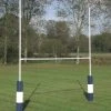 Harrod UK Heavy Duty Steel Rugby Posts - 6M Socketed -maiddlebury shop RUG 046