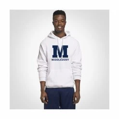 Russell Athletic Middlebury Hooded Sweatshirt (White)