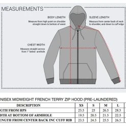 Independent Trading Company Middlebury Zip Hooded Sweatshirt (grey) -maiddlebury shop Size Zip Hood Middlebury c3f75348 aa0e 42c1 8b6b c347de04a064