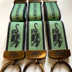 Doc Murphy USA Classic Middlebury Key Fob -maiddlebury shop Snow Bowler Middlebury Key Fob 1