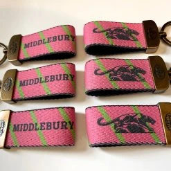 Doc Murphy USA Classic Middlebury Key Fob -maiddlebury shop Yacht Rocker Middlebury Key Fob 1