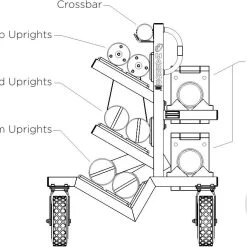 Harrod UK Rugby Storage Trolley -maiddlebury shop rugby 20stoareg 20trolley 201